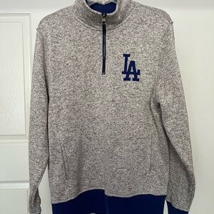 LA Dodgers 1/4 Zip Up Pullover